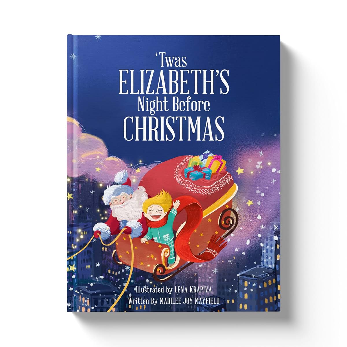 Luna Studios Personalized Christmas Book For Baby Boys