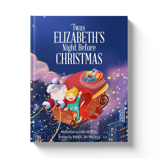 Luna Studios Personalized Christmas Book For Baby Boys