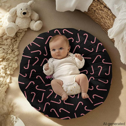 YUVAMAGIMO Christmas Axolotl Newborn Lounger Cover Removable Covers for Infant Lounger Ultra Soft Baby Lounger Pillow (photo 3)