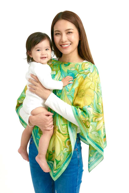 Le Veiléa 3-in-1 Silk Nursing Cover