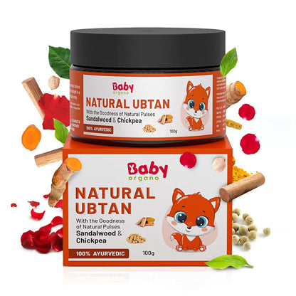 Baby Organo Natural Ubtan Bath Powder
