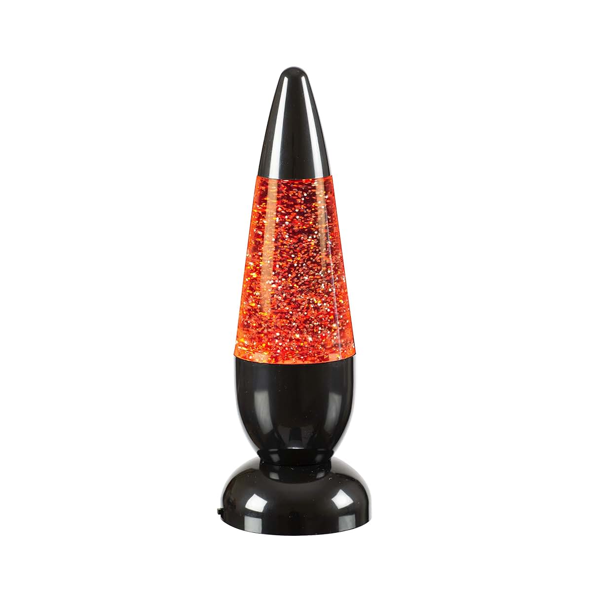 Funtime Gifts Glitter Light Colour Changing Liquid Filled Lamp with USB, Acrylic, White (photo 3)