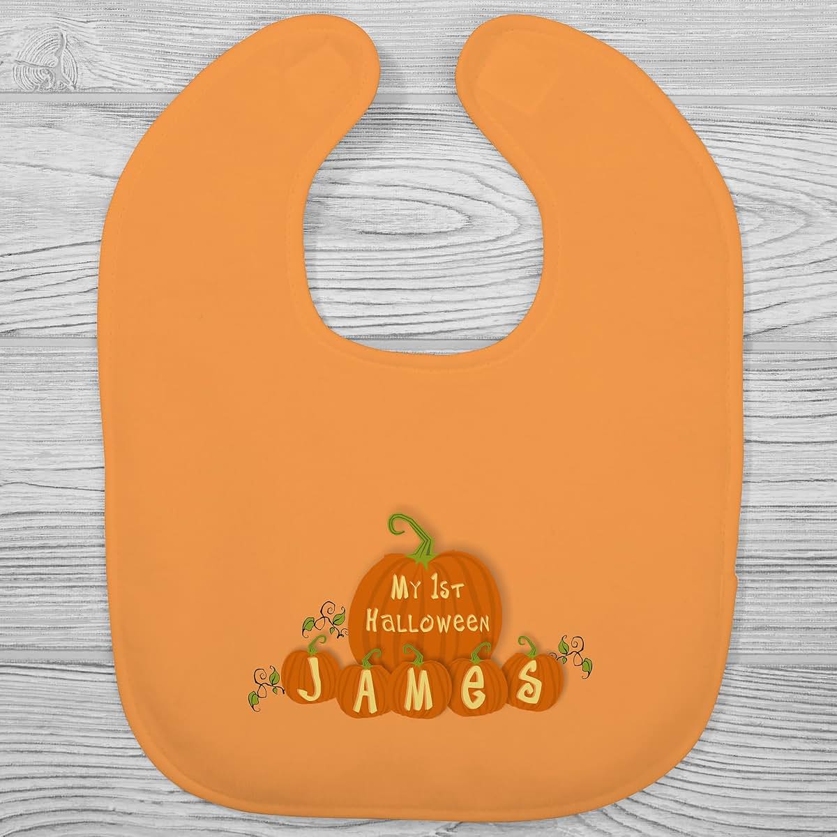 Personalization Universe My 1st Halloween Personalized Baby Bib (photo 2)