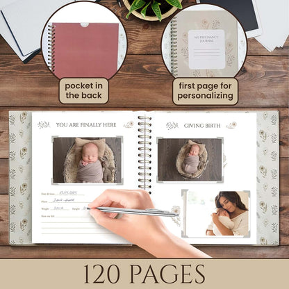 Kavimohi Pregnancy Journal, Memory Book for Expecting Moms