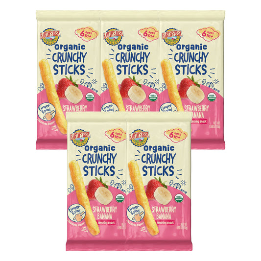 Earth's Best Organic Strawberry Banana Teething Snack