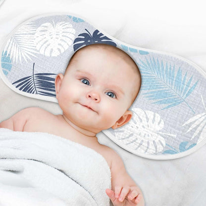 Burbuja Monstera Leaves Muslin Baby Burp Cloths