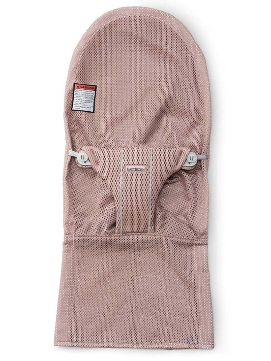 BabyBjörn Fabric Seat For Bouncer In Mesh Dusty Pink