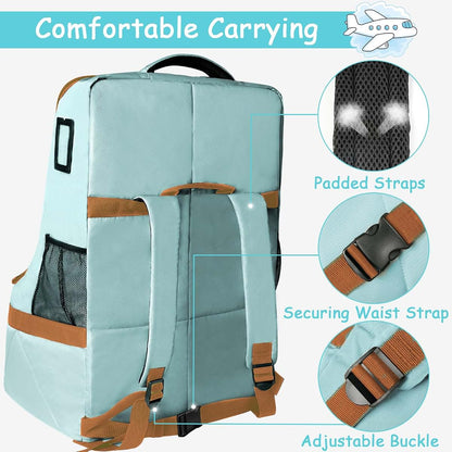 YOREPEK Padded Car Seat Travel Bag 17x17x28 Inch