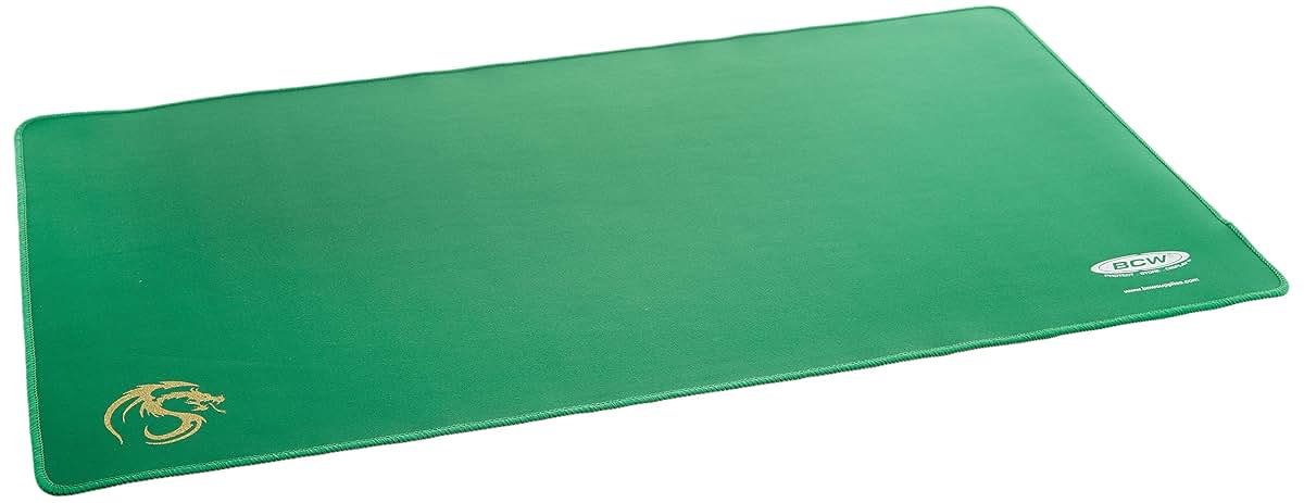 BCW Green Play Mat With Stitched Edging