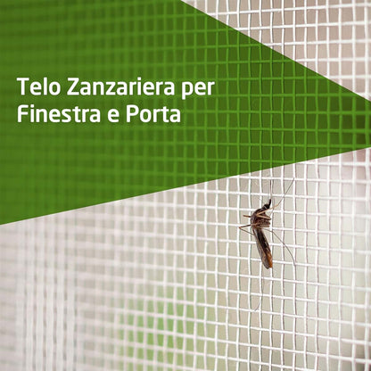 Amig - Mosquito Net for Windows and Doors - 150 x 250 cm - Easy Tool-Free Installation with Included Velcro - Black