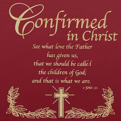 Let's Make Memories Personalized Confirmation Keepsake Box - Scripture - Sacrament - Religious Keepsake - Natural Wood (photo 4)