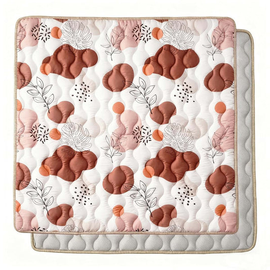 Bunnikins & Clover Thicken Soft Play Mat for Babies 6-12 Months, 71"x59"