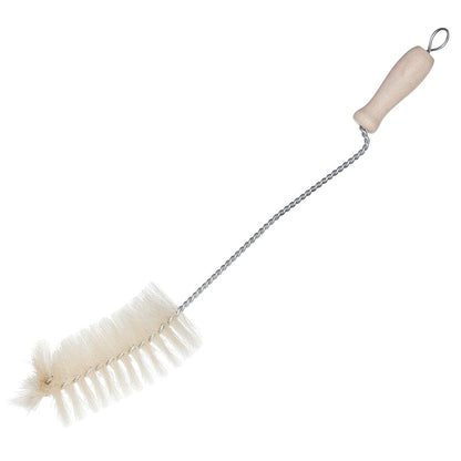 Redecker Natural Pig Bristle Bottle Brush Set for Narrow Bottles