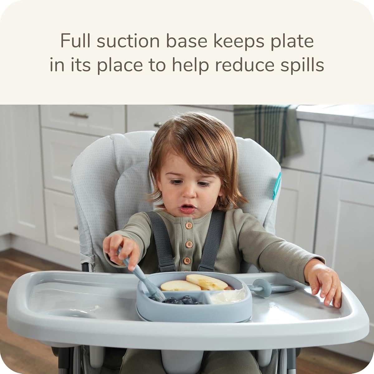 NUK for Nature Suction Plate & Lid Set for Meals