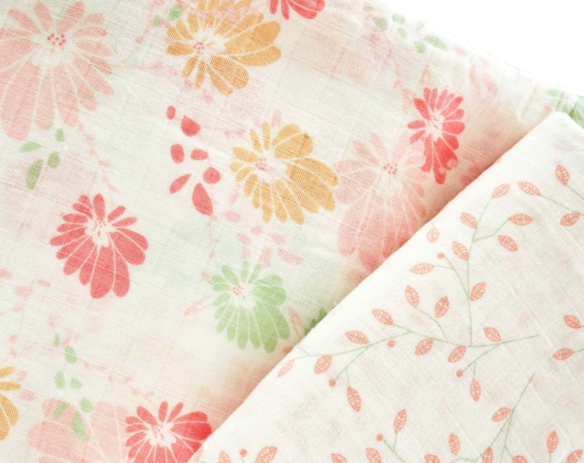 Organic Cotton Muslin Swaddle Blanket