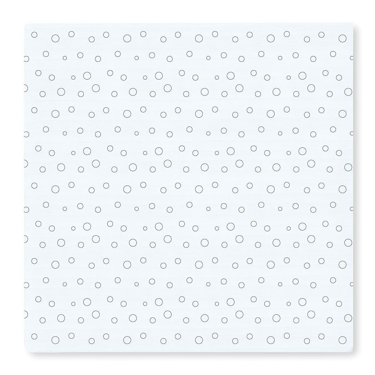 SwaddleDesigns Marquisette Receiving Swaddle Blanket 100% Cotton 46x46 Inches