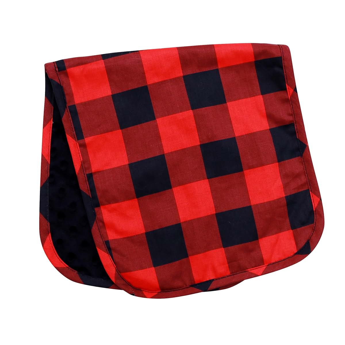 JLIKA Burp Cloths boy Girl - Cotton Minky Baby Burp Cloth - Woodland Nursery Decor for Boys (Buffalo Plaid Woodland (photo 3)