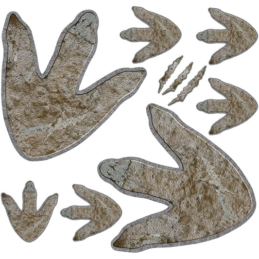 Gersoniel Dinosaur Footprint Floor Decals For Kids Rooms