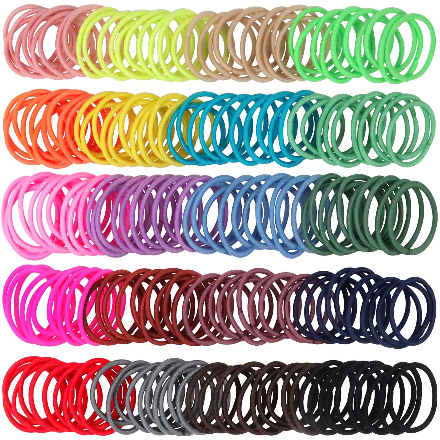 Baby Hair Ties 200pcs