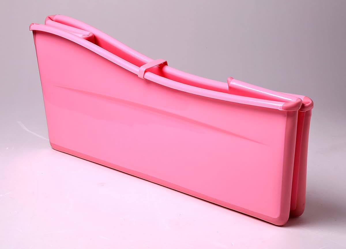 GanEn Portable Baby Bath Tub Pink (photo 2)