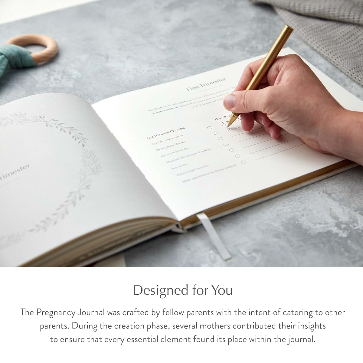 Your Edition Pregnancy Journal - Memory Book for Expecting Mothers