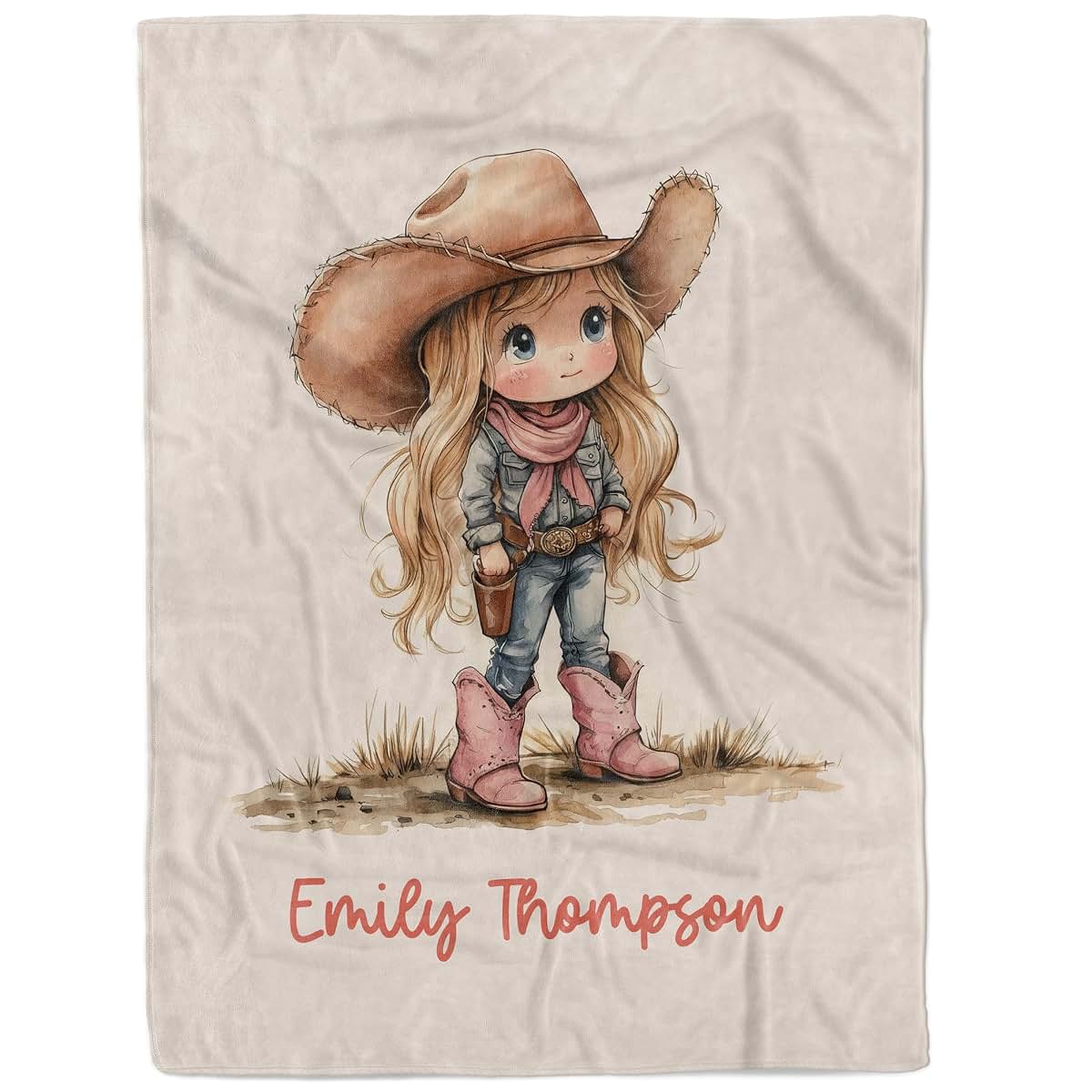 MDPrints Global Custom Baby Blanket For Boys Personalized Soft Plush Fleece