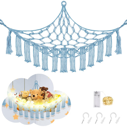 Ceretia Stuffed Animal Hammock with LED Light