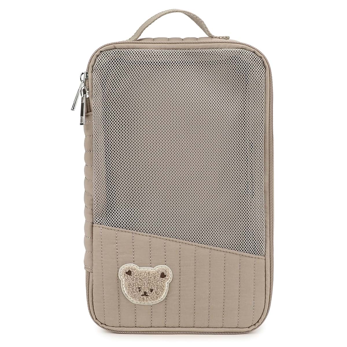 Nukinp Diaper Pouch, Cartoon Bear Diaper Bag Organizer Pouch - Hanging & Portable Storage Bag For Baby Travel
