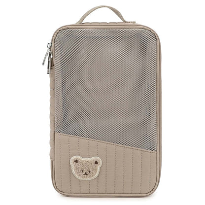 Nukinp Diaper Pouch, Cartoon Bear Diaper Bag Organizer Pouch - Hanging & Portable Storage Bag For Baby Travel