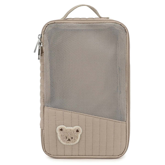 Nukinp Diaper Pouch, Cartoon Bear Diaper Bag Organizer Pouch - Hanging & Portable Storage Bag For Baby Travel