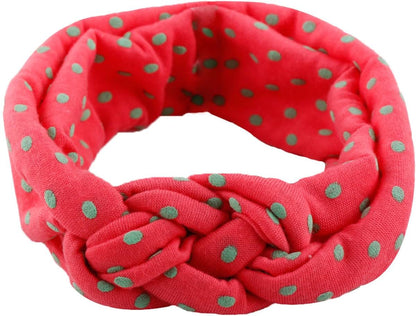 Baby Headbands Turban Knotted for Newborn Toddler Girls, 10 Pack