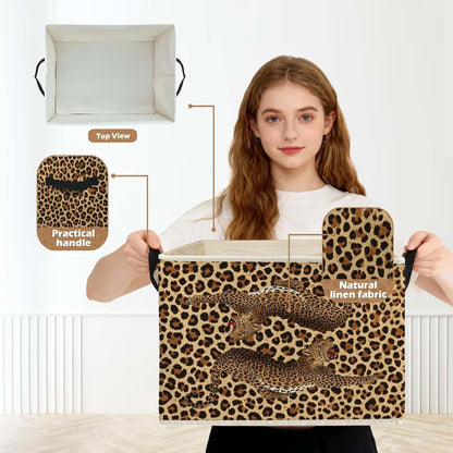 Ghoaoivo Storage Box Bin Organizer for Clothes and Decor