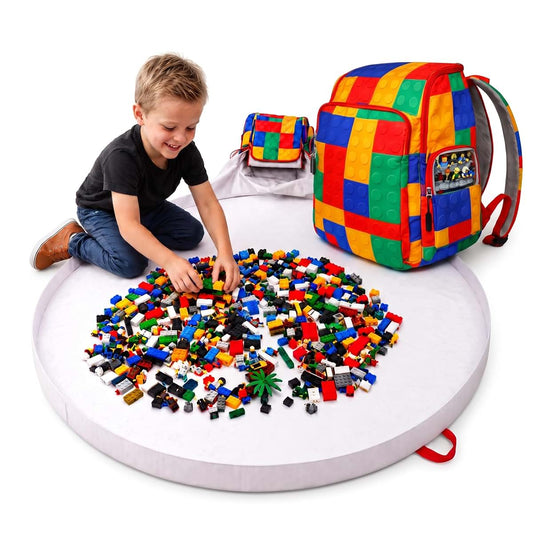 Kreative Kollector BrickPack LEGO Storage Backpack With Play Mat