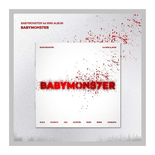 DREAMUS BABYMONSTER BABYMONS7ER 1st Mini Album Contents+Photobook+Photocard+etc+Tracking Sealed BM (PHOTOBOOK Version)