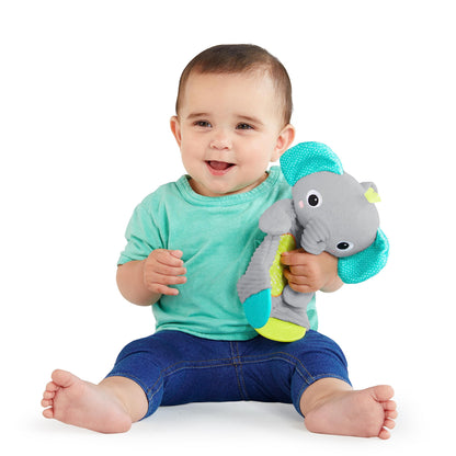 Bright Starts Snuggle & Teethe Elephant Teething Plush Toy