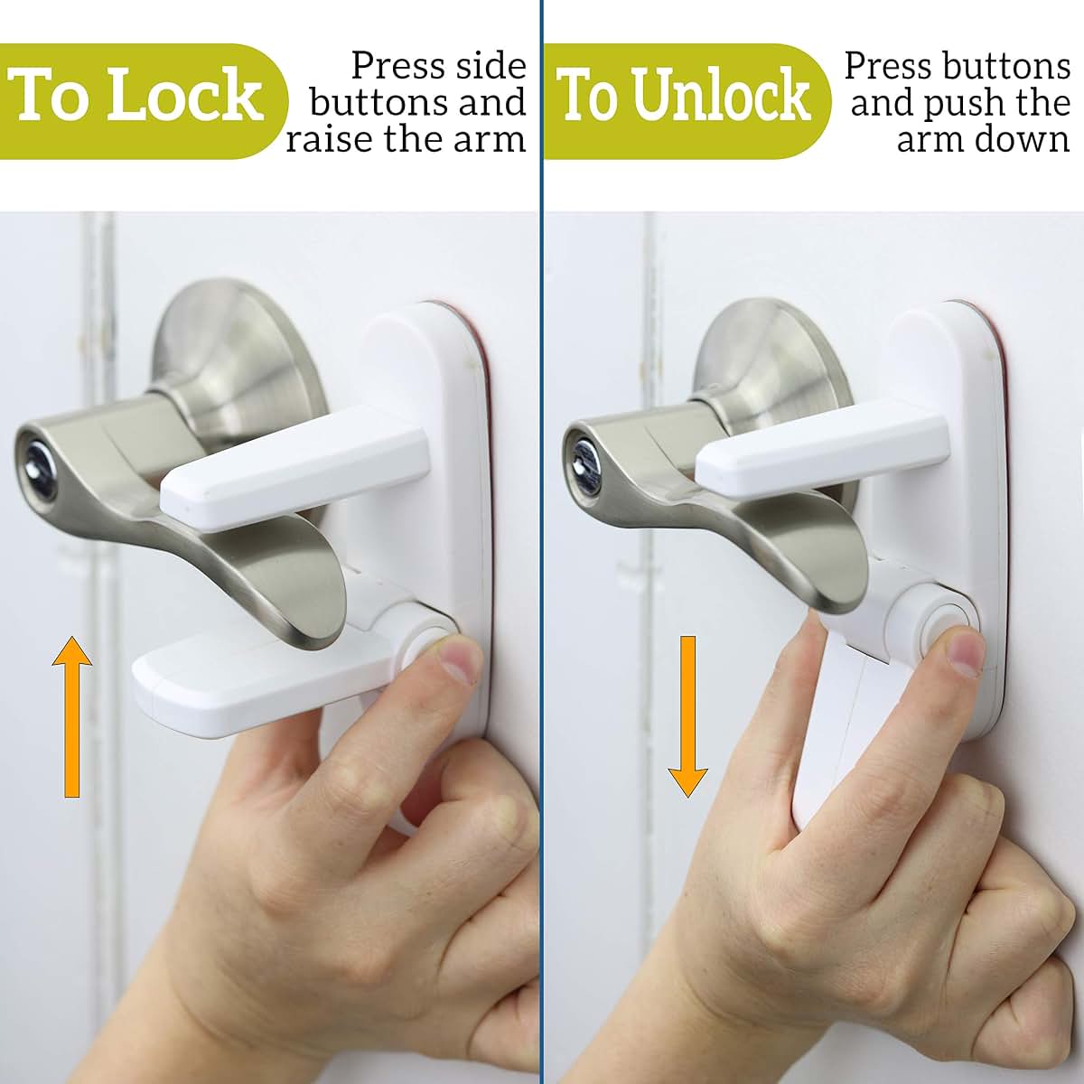 Door Lever Lock for Child Safety and Security