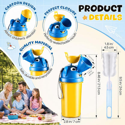 BYETOO Portable Kids Travel Urinal Potty Training Cup for Boys 500ml (photo 4)