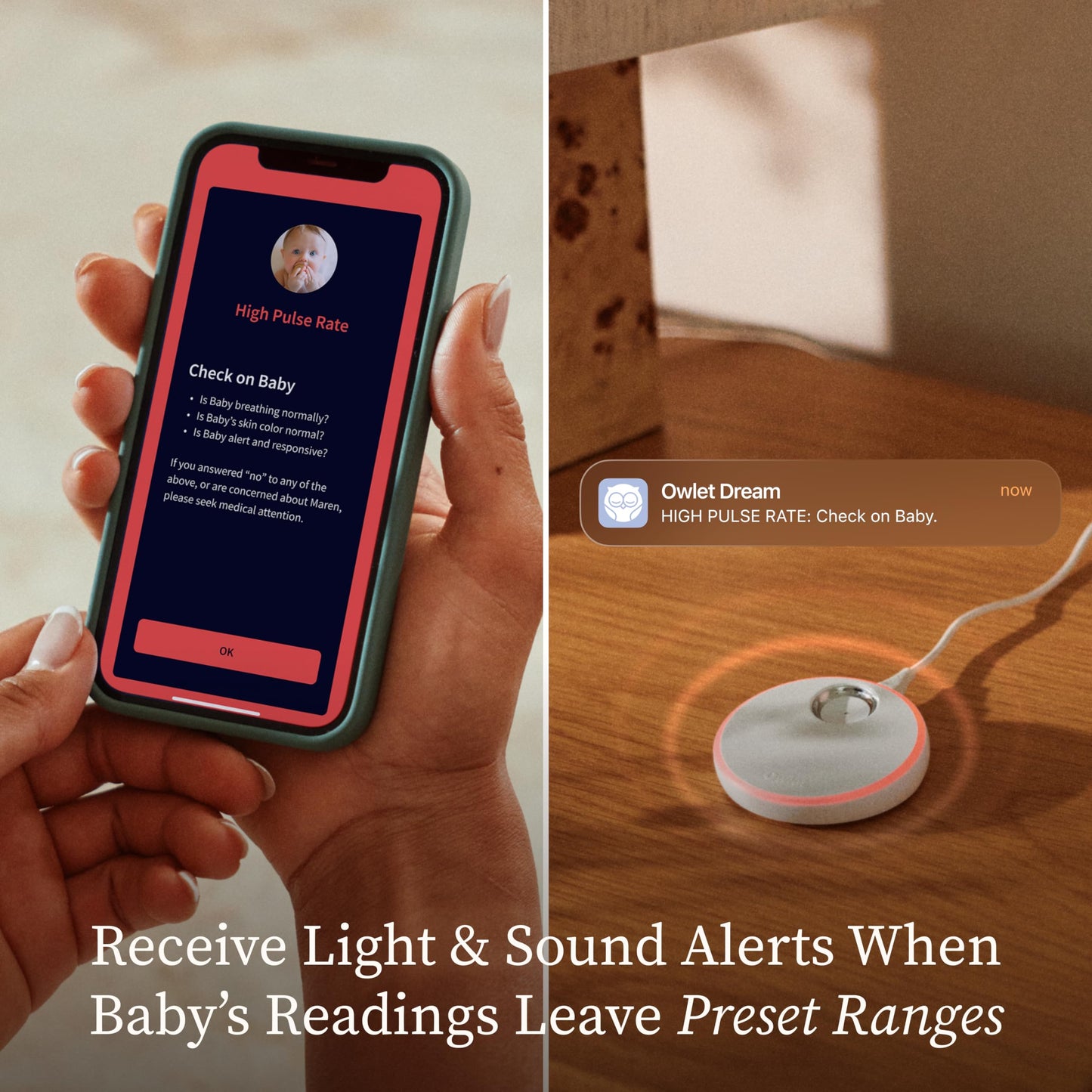 Owlet Dream Sock Smart Baby Monitor