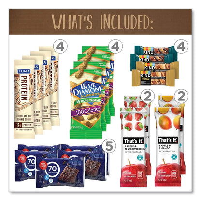 Snack Box Pros Low-Calorie Assorted Snacks Box (photo 3)
