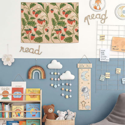 Banner Flag Wall Sign Decor for Nursery and Kids Room