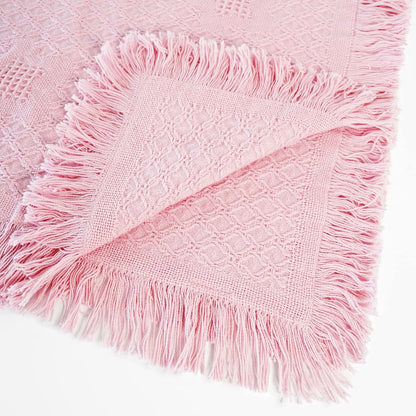 Let's Make Memories Personalized Honeycomb Baby Blanket, Pink