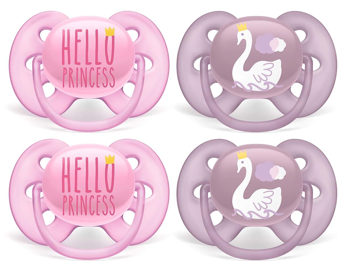 Philips Avent Ultra Soft Pacifier 6-18 Months 4 Pack