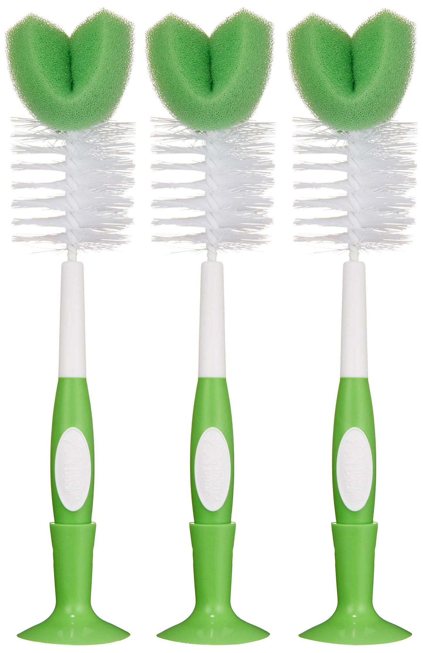 Mama Bear Baby Bottle Brush with Nipple Cleaner