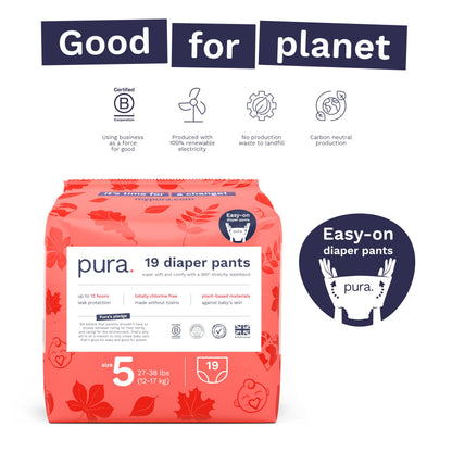 Pura Diaper Pants Size 5