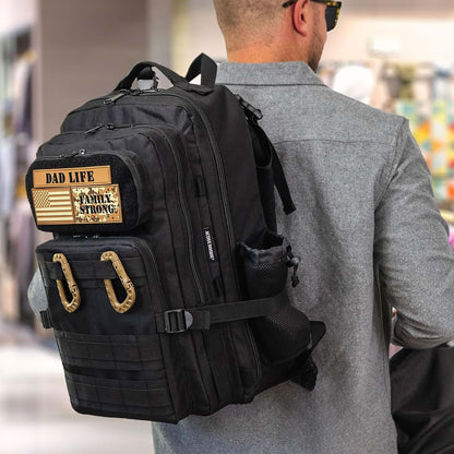 ActiveDoodie Dad Diaper Bag for Men with Dad Life Patches, Changing Pad (photo 2)