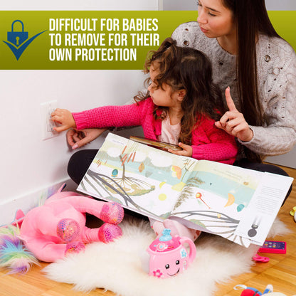 Wappa Baby Clear Outlet Covers 50 Pack