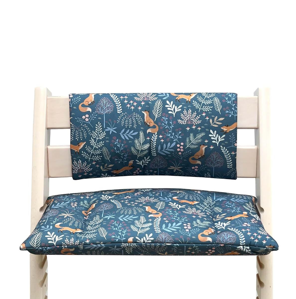 Blausberg Baby Seat Cushion Set For Tripp Trapp In Fox Blue