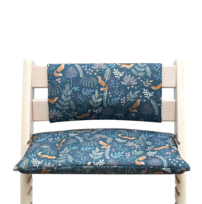 Blausberg Baby Seat Cushion Set For Tripp Trapp In Fox Blue
