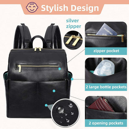 Mominside Diaper Bag Backpack | Large Capacity Baby Organizer
