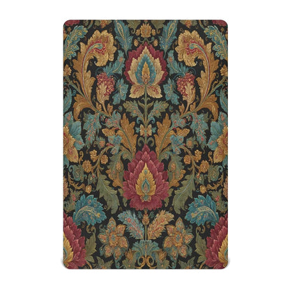 Kigai Fitted Mini Crib Sheet, Jersey Knit Floral Print For Playard Mattresses